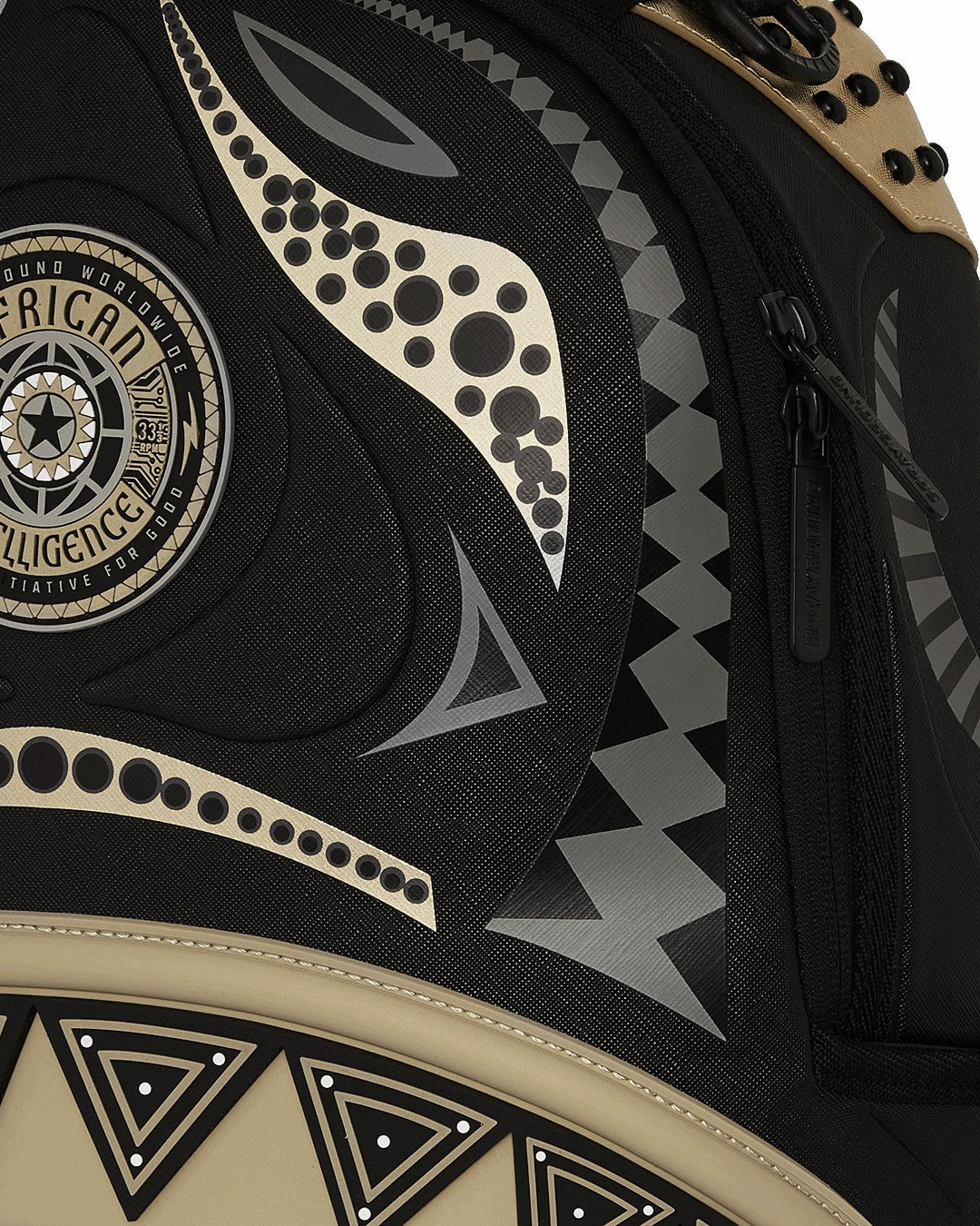 A.I. AFRICAN INTELLIGENCE SHARKS OF THE GOLD OCEAN BACKPACK - SANDFLOW