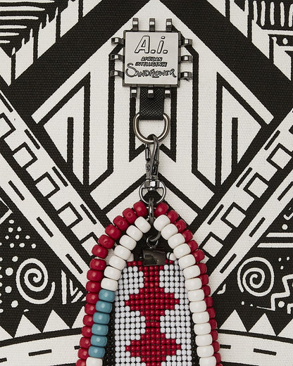A.I. AFRICAN INTELLIGENCE THE SKYHAWK BACKPACK - SANDFLOWER COLLAB
