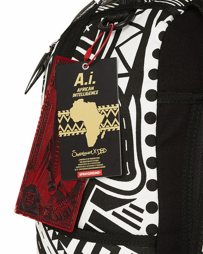 A.I. AFRICAN INTELLIGENCE THE SKYHAWK BACKPACK - SANDFLOWER COLLAB