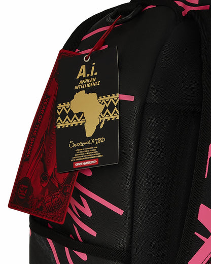 A.I. AFRICAN INTELLIGENCE PRIDE AND POWER BACKPACK - SANDFLOWER COLLAB