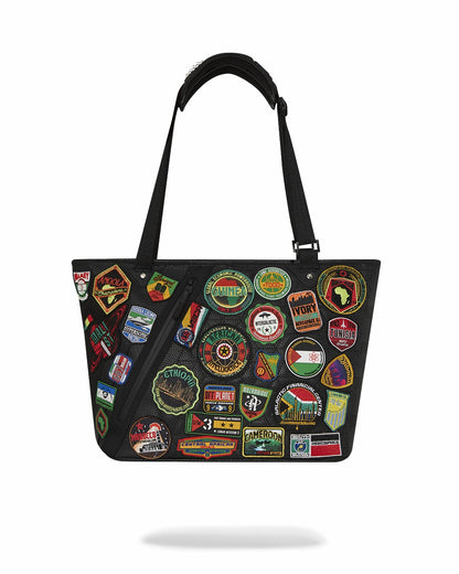 A.I. THE 54 (PATCHES OF AFRICA) CARGO TOTE
