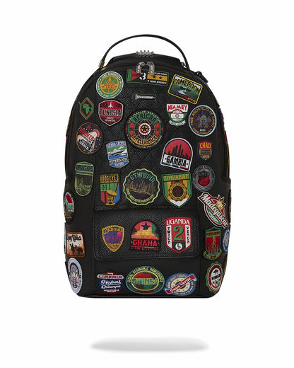 A.I. THE 54 (PATCHES OF AFRICA) CARGO BACKPACK