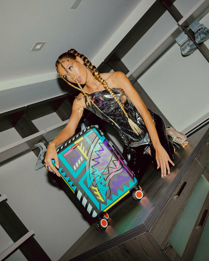 A.I. PATH TO THE FUTURE III HARDSHELL CARRY-ON LUGGAGE - SANDFLOWER CO