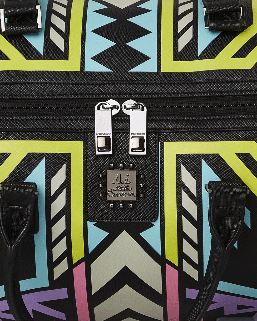 A.I. PATH TO THE FUTURE III DUFFLE - SANDFLOWER COLLAB (GLOW IN THE DA