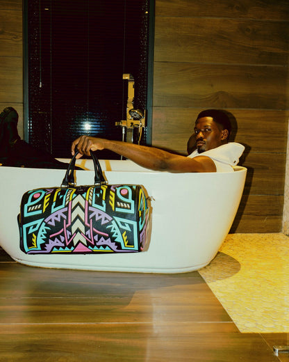 A.I. PATH TO THE FUTURE III DUFFLE - SANDFLOWER COLLAB (GLOW IN THE DA