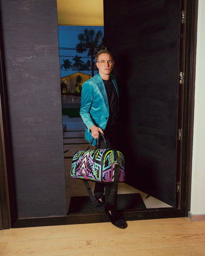 A.I. PATH TO THE FUTURE III DUFFLE - SANDFLOWER COLLAB (GLOW IN THE DA