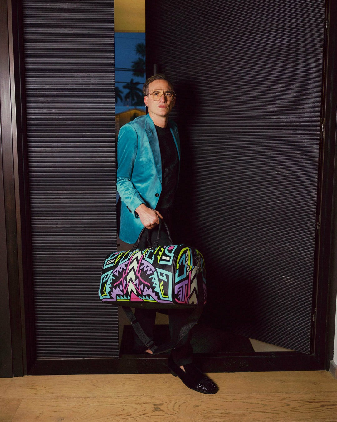 A.I. PATH TO THE FUTURE III DUFFLE - SANDFLOWER COLLAB (GLOW IN THE DA