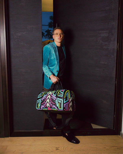 A.I. PATH TO THE FUTURE III DUFFLE - SANDFLOWER COLLAB (GLOW IN THE DA