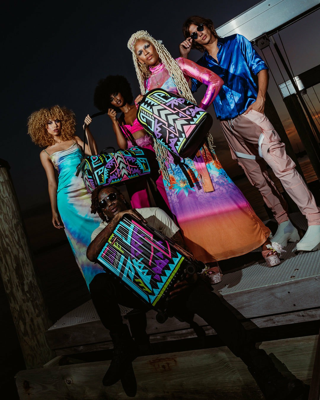A.I. PATH TO THE FUTURE III BACKPACK - SANDFLOWER COLLAB (GLOW IN THE