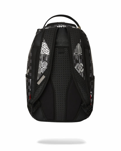 AFRICAN INTELLIGENCE 9 POWER GLYPHICS BACKPACK - SANDFLOWER COLLAB