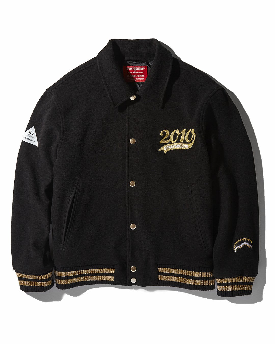 A.I.9 AFRICAN INTELLIGENCE GUILDED LEOPARD - SANDFLOWER COLLAB VARSITY