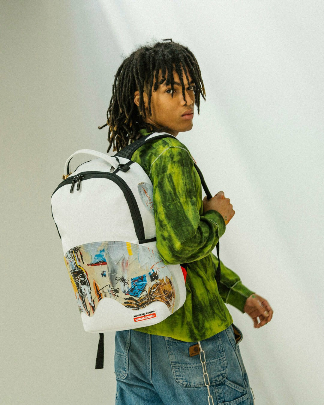 OFFICIAL BASQUIAT ACQUE PERICOLOSE 1981 BACKPACK (DLXV)