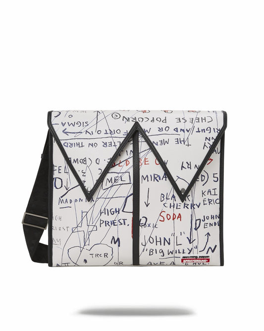 OFFICIAL BASQUIAT UNTITLED (CHEESE POPCORN) 1983 SLING MESSENGER