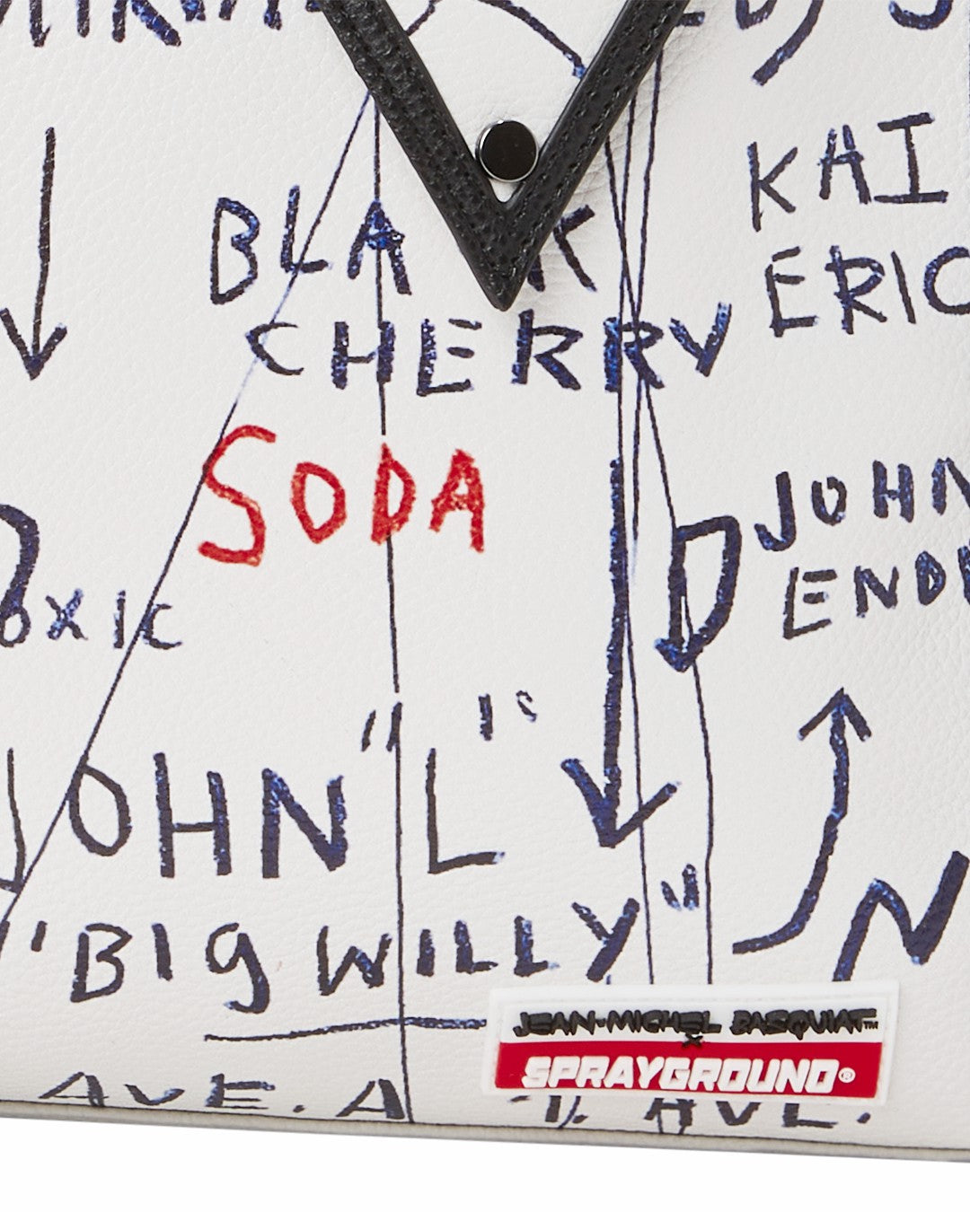 OFFICIAL BASQUIAT UNTITLED (CHEESE POPCORN) 1983 SLING MESSENGER