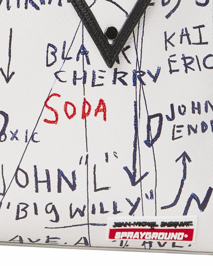 OFFICIAL BASQUIAT UNTITLED (CHEESE POPCORN) 1983 SLING MESSENGER