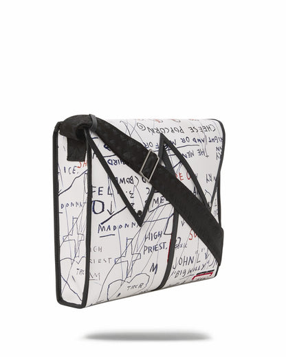 OFFICIAL BASQUIAT UNTITLED (CHEESE POPCORN) 1983 SLING MESSENGER