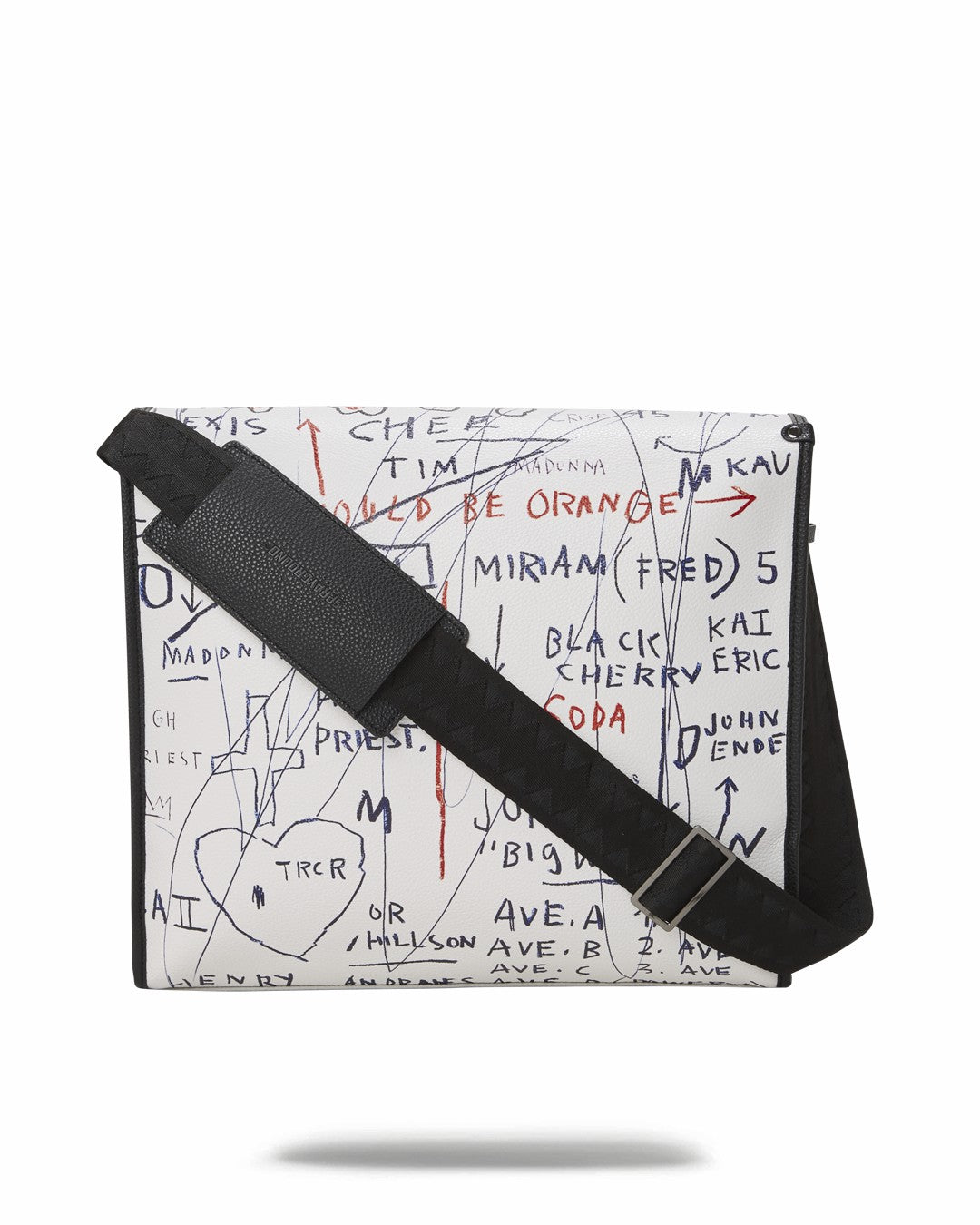 OFFICIAL BASQUIAT UNTITLED (CHEESE POPCORN) 1983 SLING MESSENGER