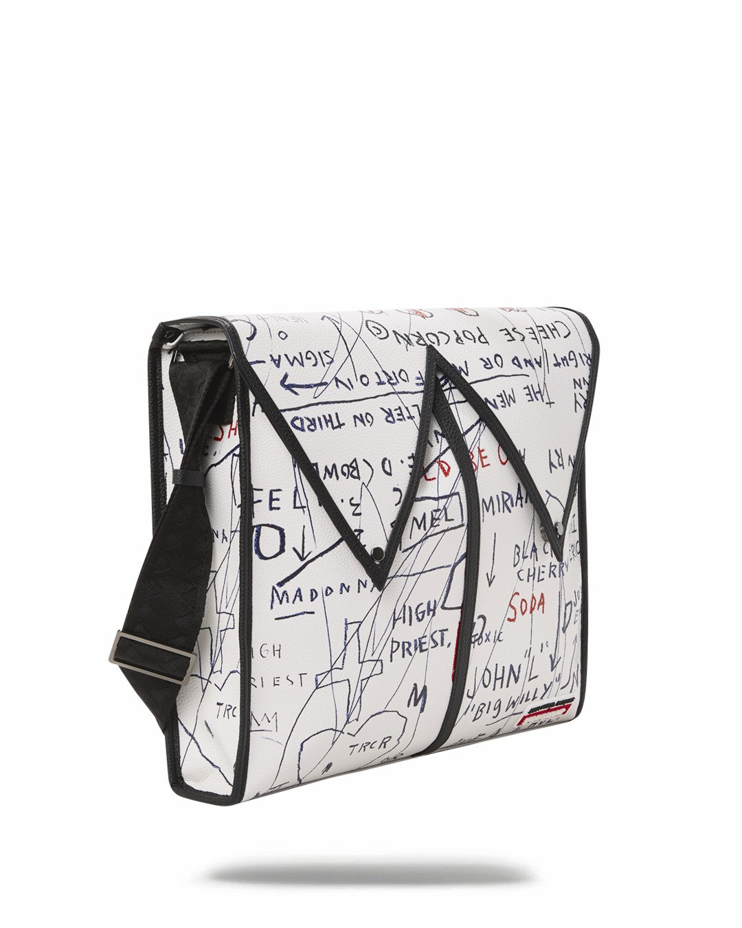 OFFICIAL BASQUIAT UNTITLED (CHEESE POPCORN) 1983 SLING MESSENGER