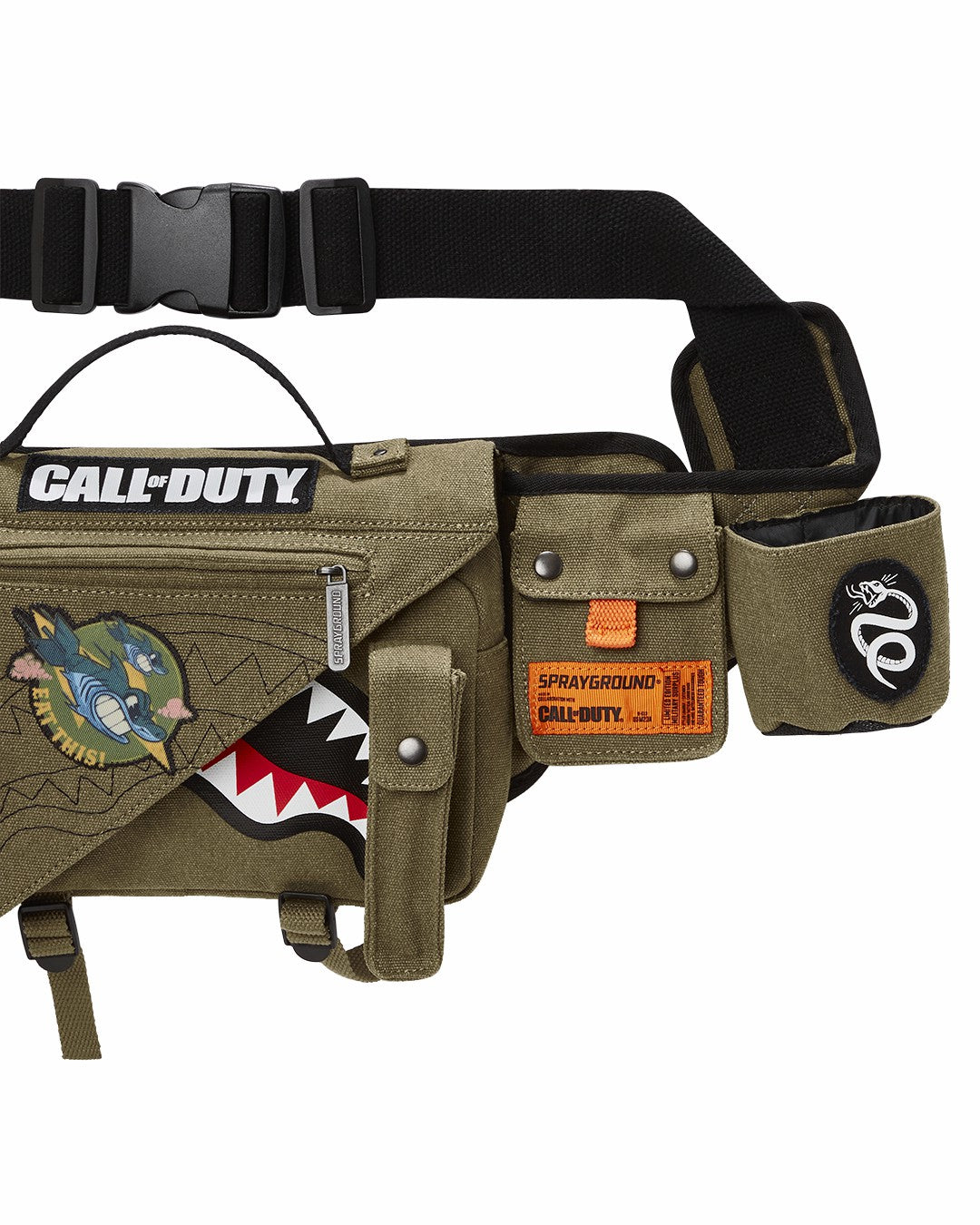 CALL OF DUTY NEVER BACK DOWN CROSSBODY