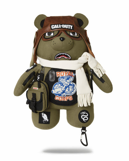 CALL OF DUTY AVIATOR FEARLESS MONEYBEAR TEDDYBEAR BACKPACK