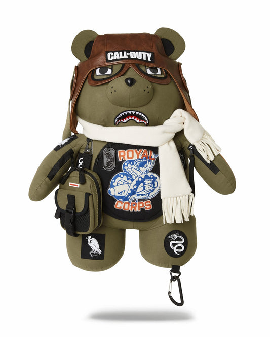 CALL OF DUTY AVIATOR FEARLESS MONEYBEAR TEDDYBEAR BACKPACK