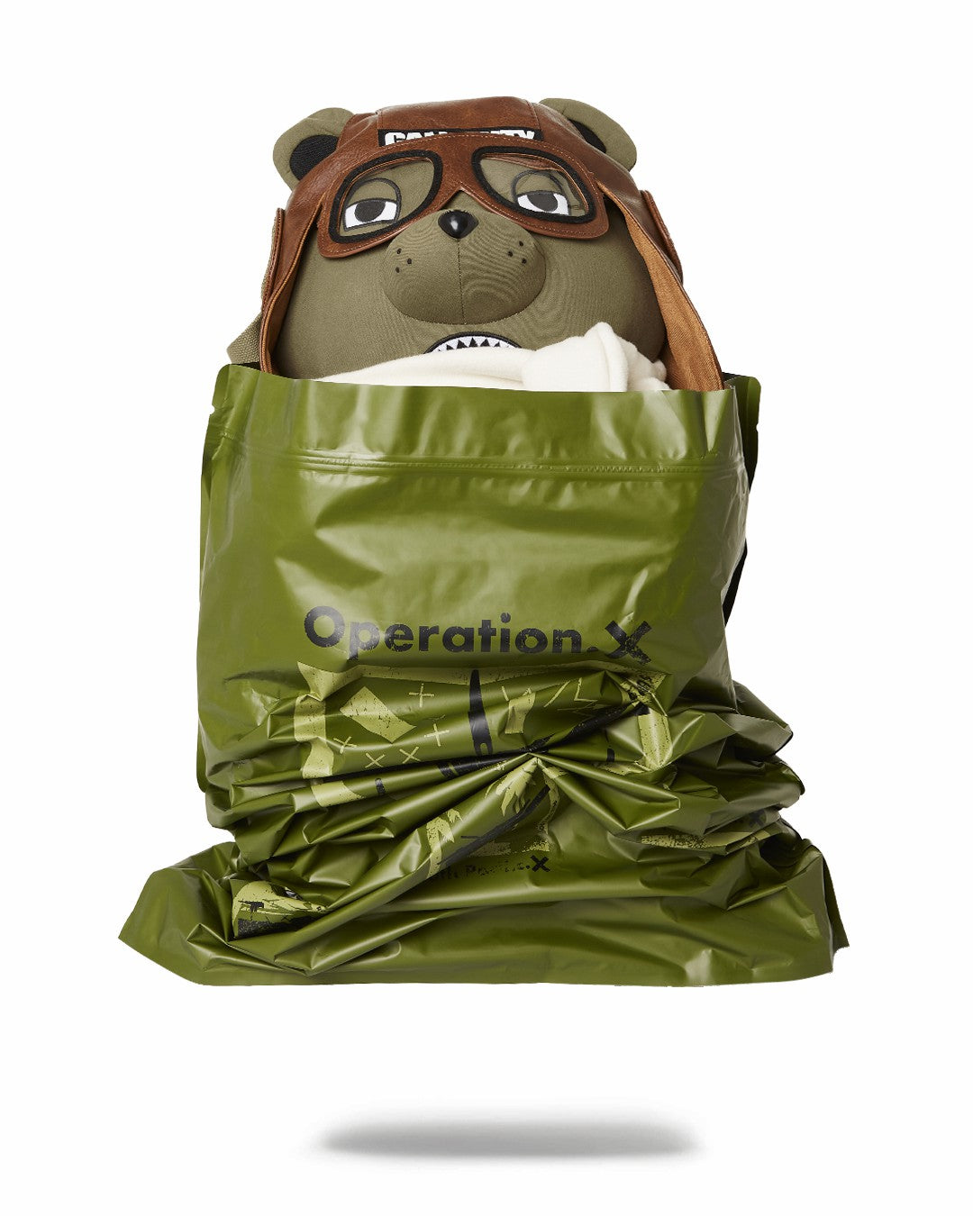 CALL OF DUTY AVIATOR FEARLESS MONEYBEAR TEDDYBEAR BACKPACK