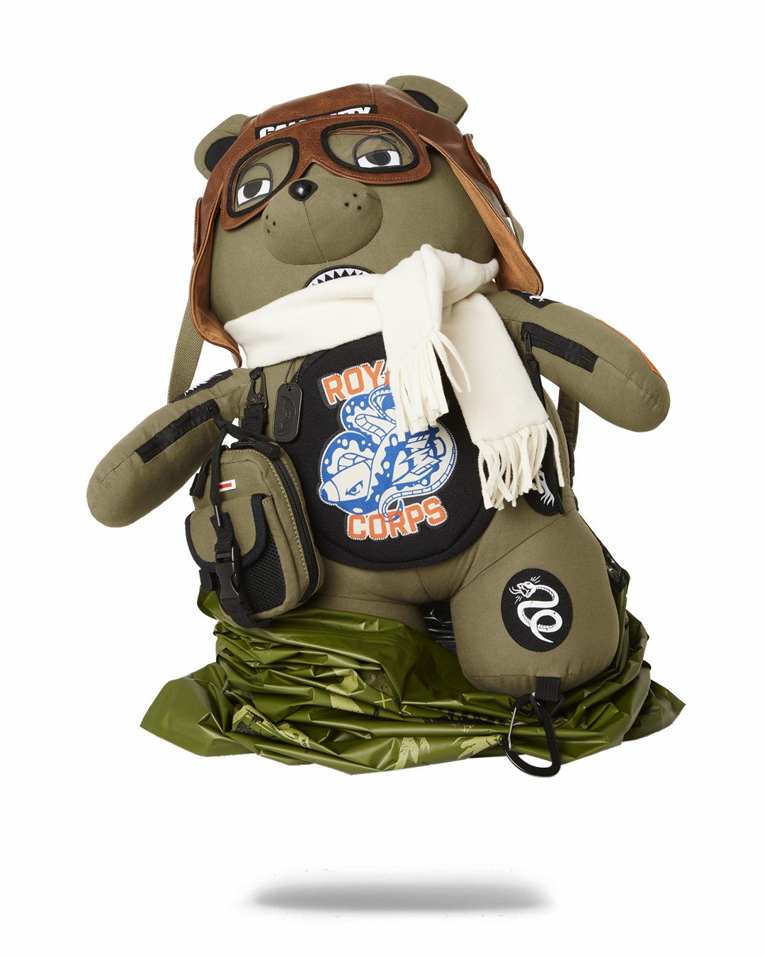 CALL OF DUTY AVIATOR FEARLESS MONEYBEAR TEDDYBEAR BACKPACK