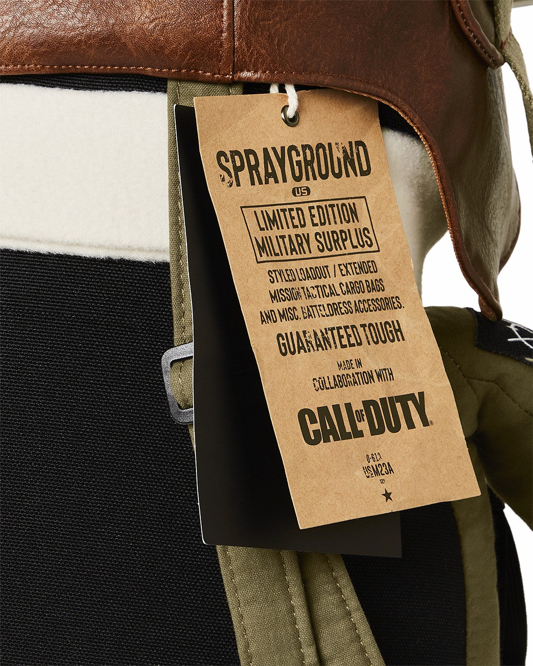 CALL OF DUTY AVIATOR FEARLESS MONEYBEAR TEDDYBEAR BACKPACK