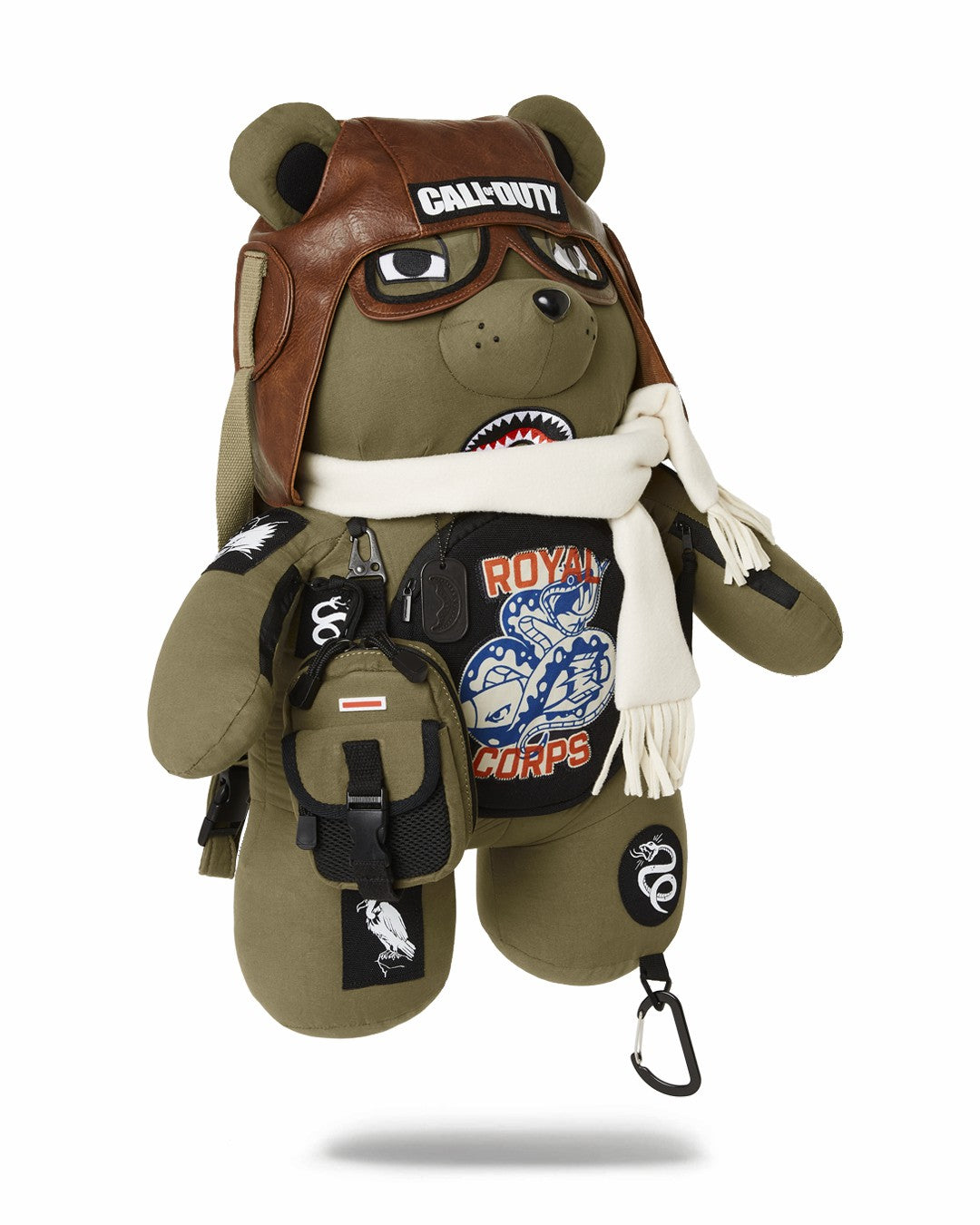 CALL OF DUTY AVIATOR FEARLESS MONEYBEAR TEDDYBEAR BACKPACK