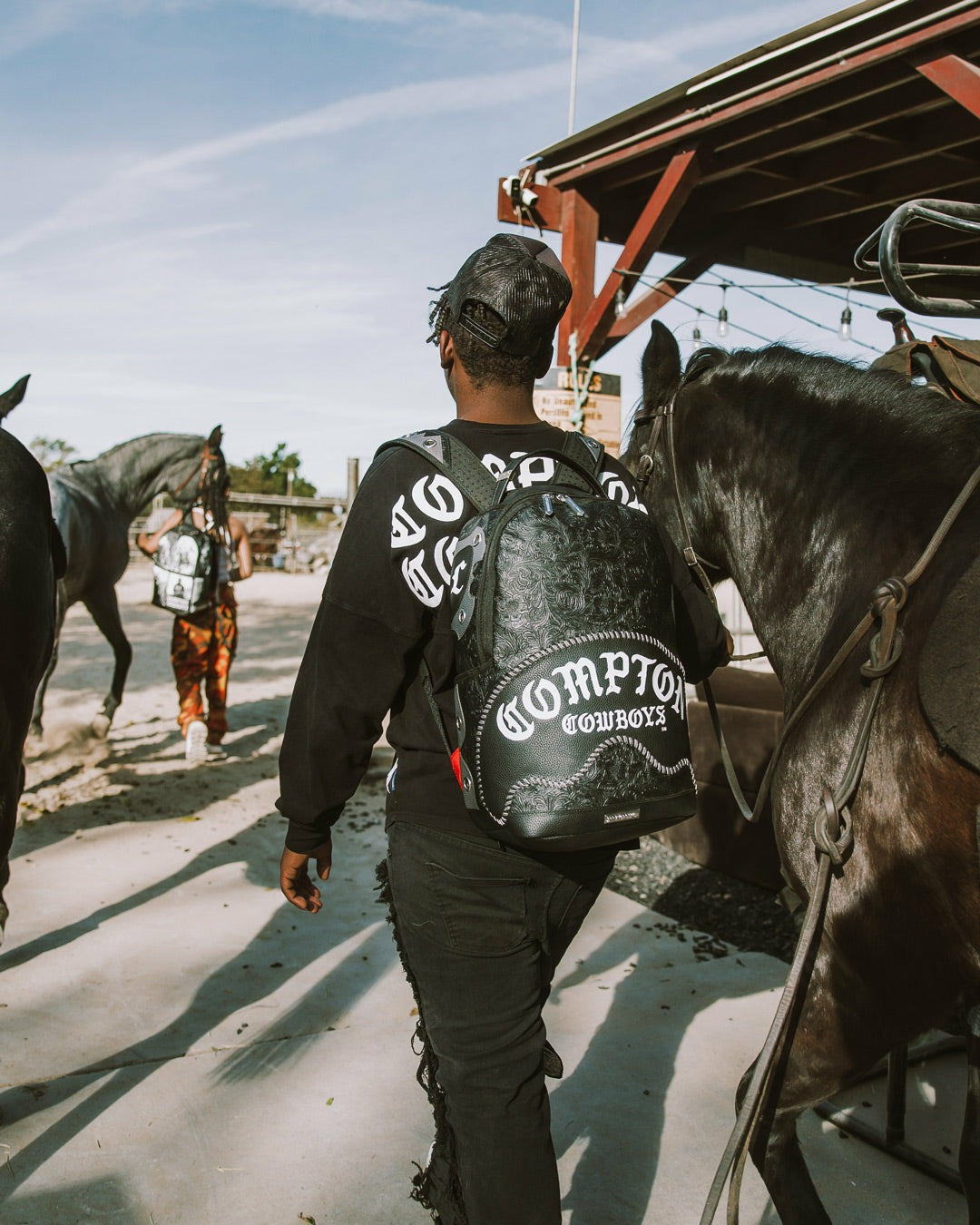 COMPTON COWBOYS WELCOME TO MY CITY BACKPACK