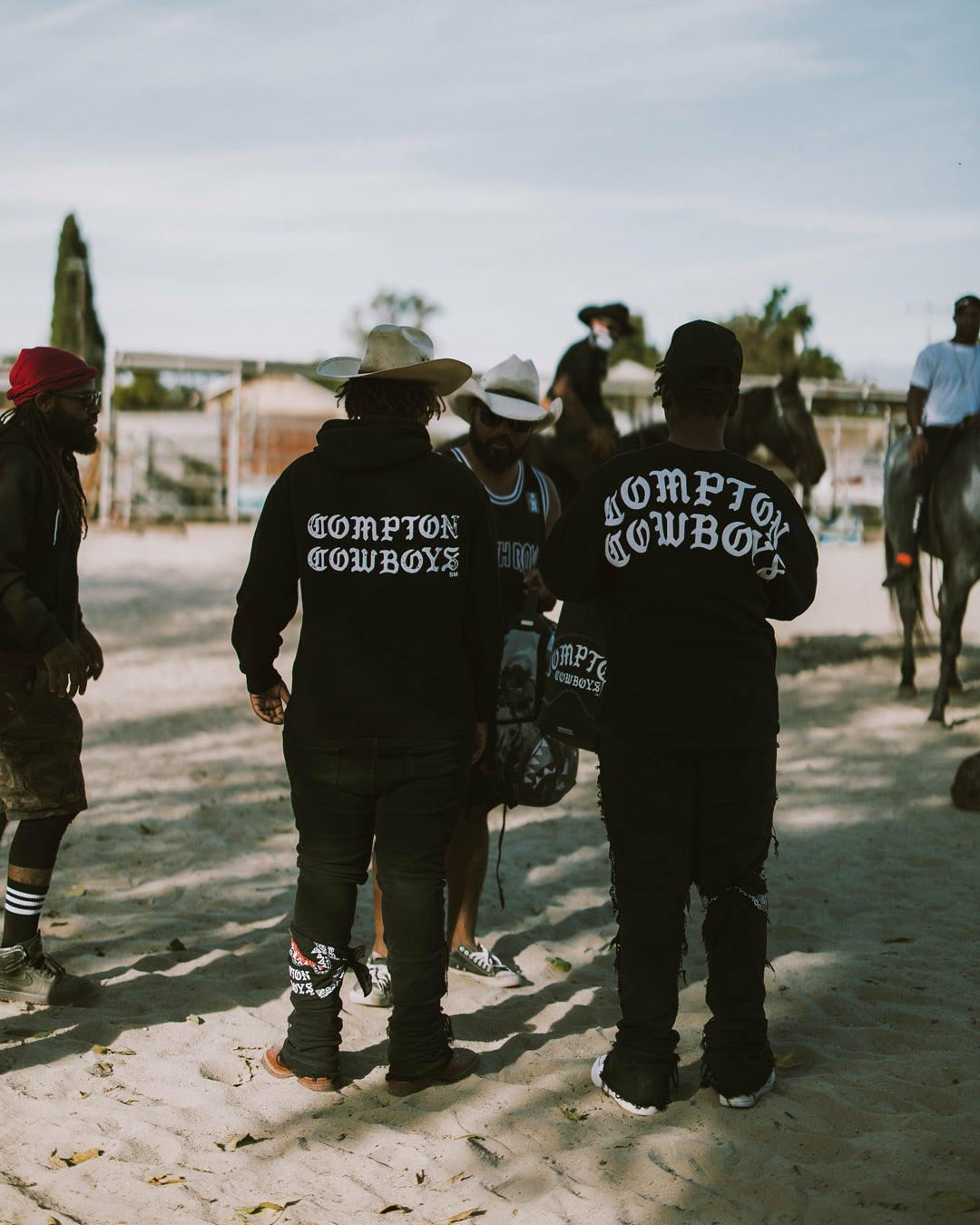 COMPTON COWBOYS CITY RIDERS HOODY