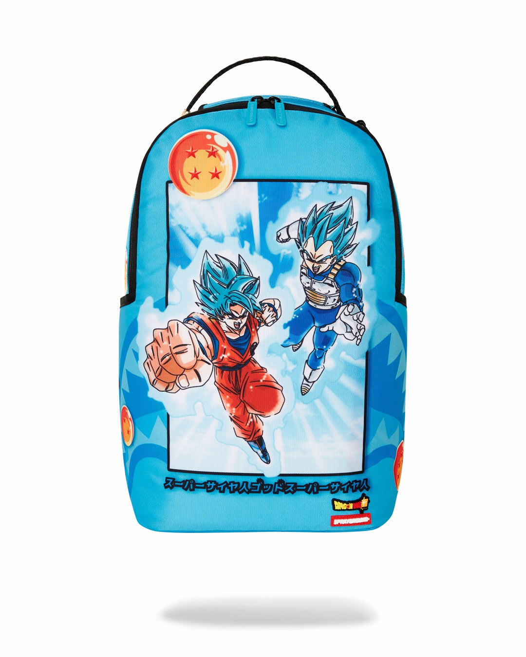 DRAGON BALL Z SUPER SAIYAN BLUE GOKU AND VEGETA