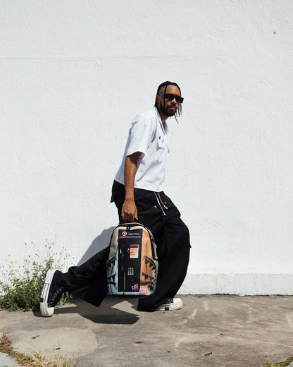 EXIT NYC PAYPHONE BACKPACK