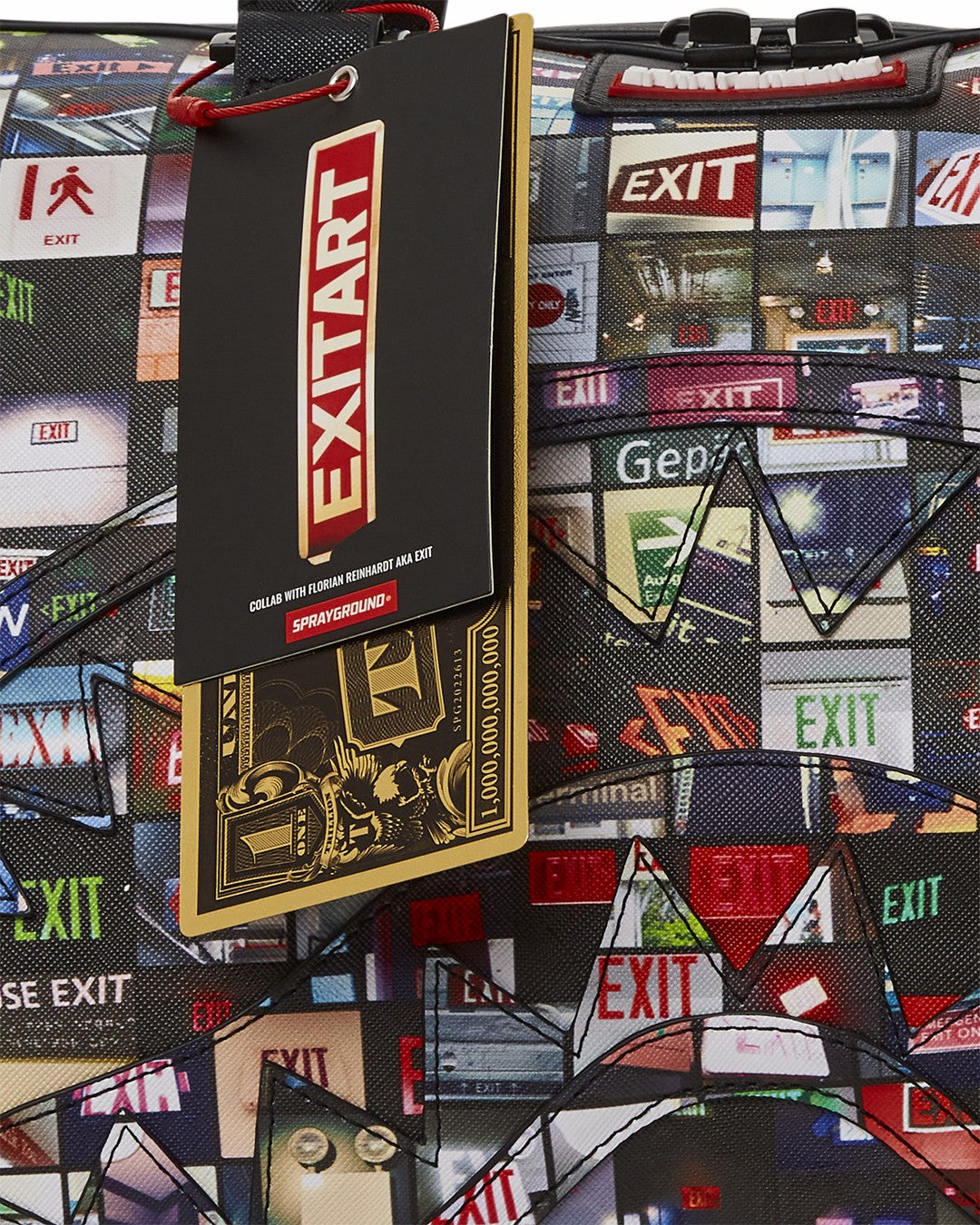 EXIT ART COLLAB DUFFLE