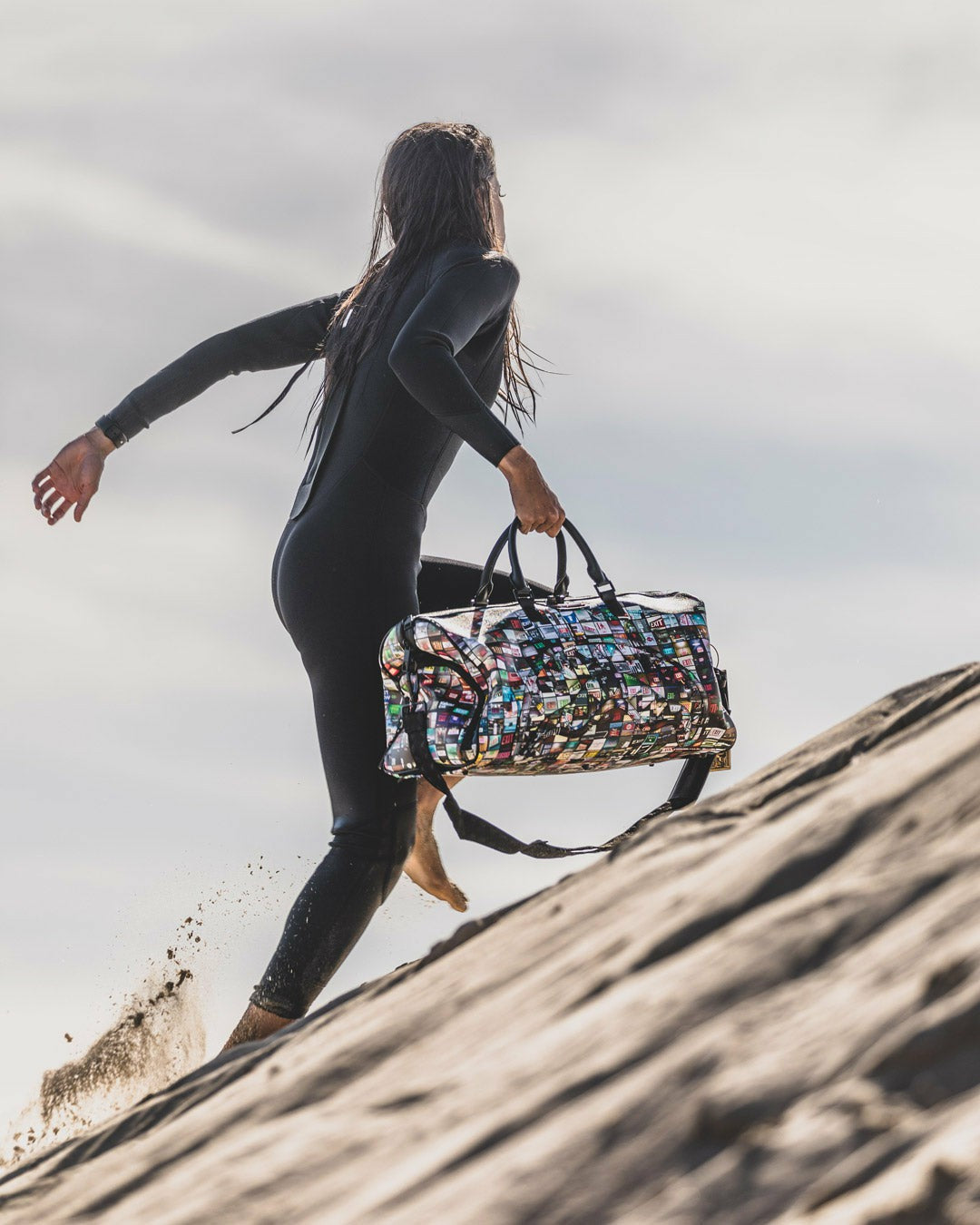 EXIT ART COLLAB DUFFLE