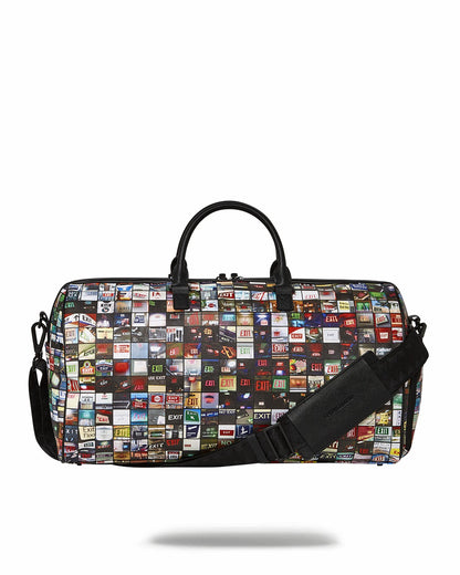 EXIT ART COLLAB DUFFLE