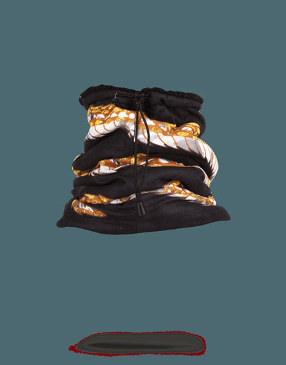 SNAKE JEWELS NECK WARMER