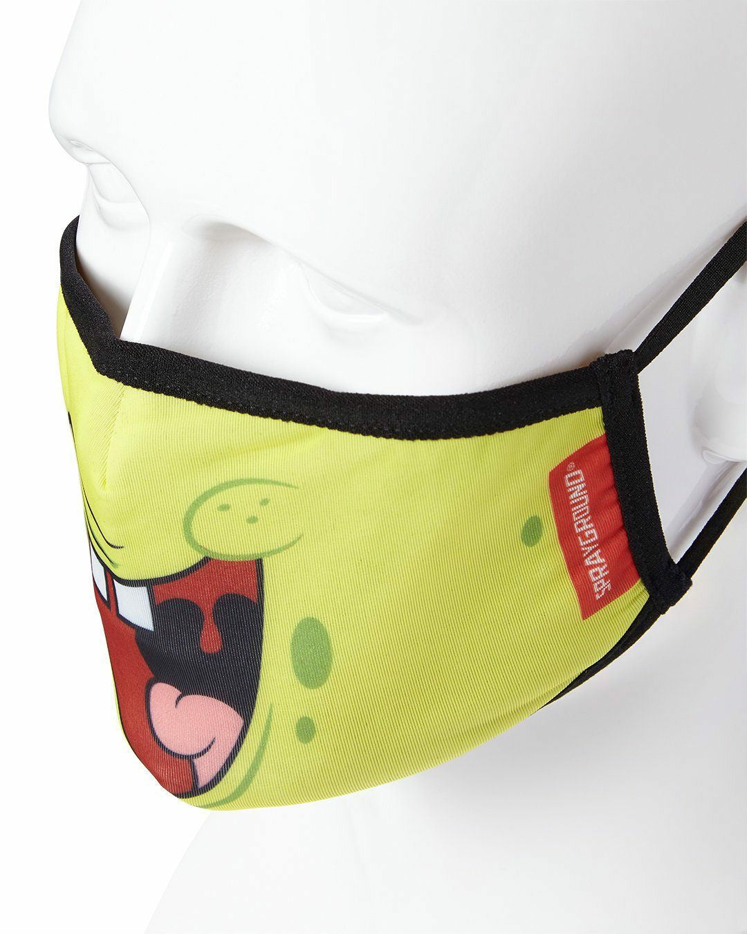 ADULT SPONGEBOB SMILE FORM FITTING FACE-COVERING