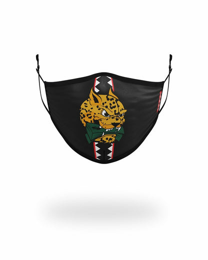 KIDS FORM FITTING MASK: SPUCCI LEOPARD