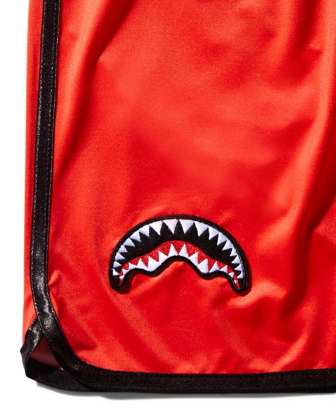 KIDS JAPAN WAVE SWIM TRUNKS (RED)