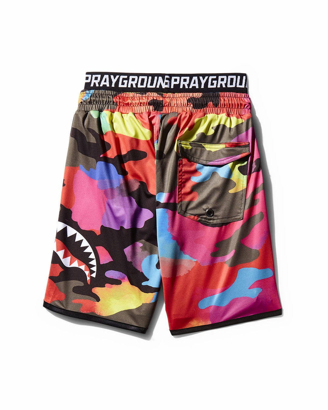 KIDS CAMOBURST SWIM TRUNKS