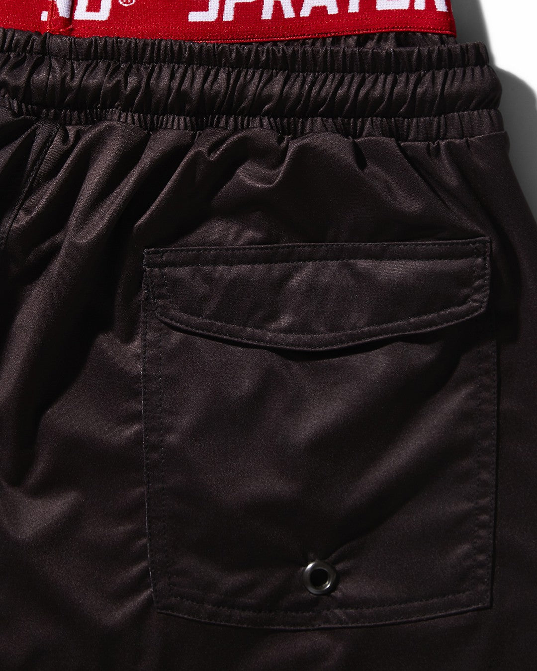 DRAGON WAVE CORTO SWIM TRUNKS (BLACK)