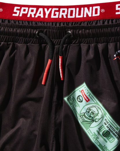 PATCH ALL-IN CORTO SWIM TRUNKS (BLACK)