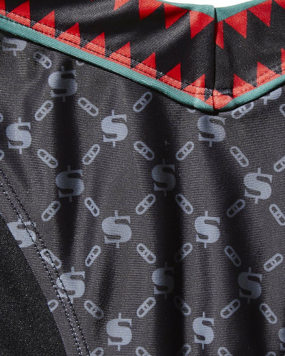 MIDNIGHT MONEY PATTERN BIKINI