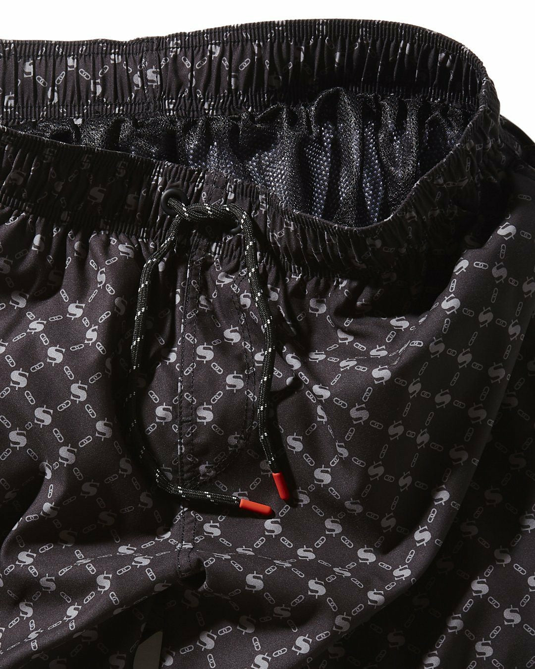MIDNIGHT MONEY PATTERN SHOTO SWIM TRUNKS