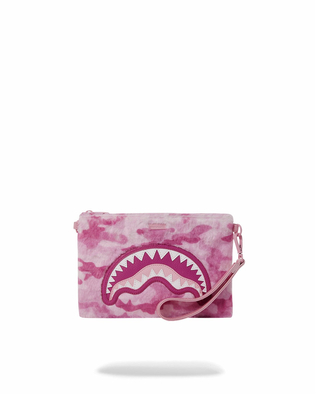 FURRROCIOUS IN PINK CROSSOVER CLUTCH