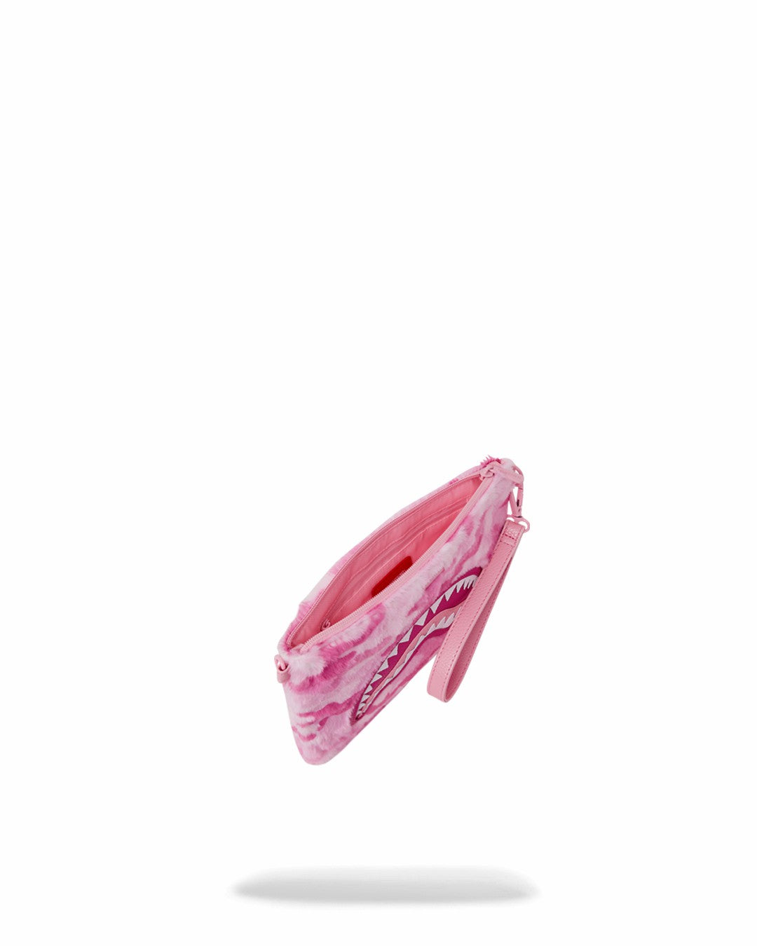 FURRROCIOUS IN PINK CROSSOVER CLUTCH