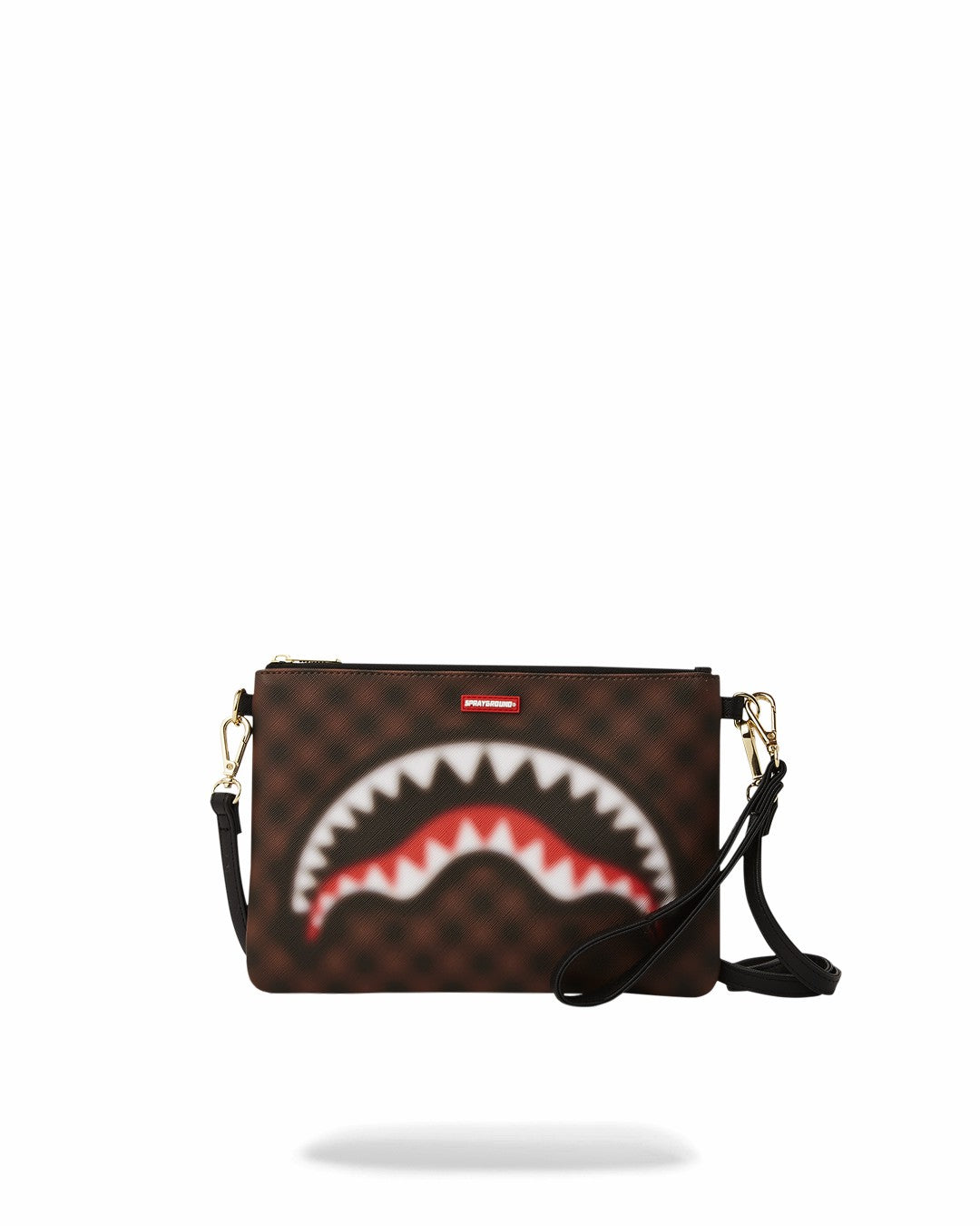 SHARKS IN PARIS BLUR EFFECT CROSSOVER CLUTCH