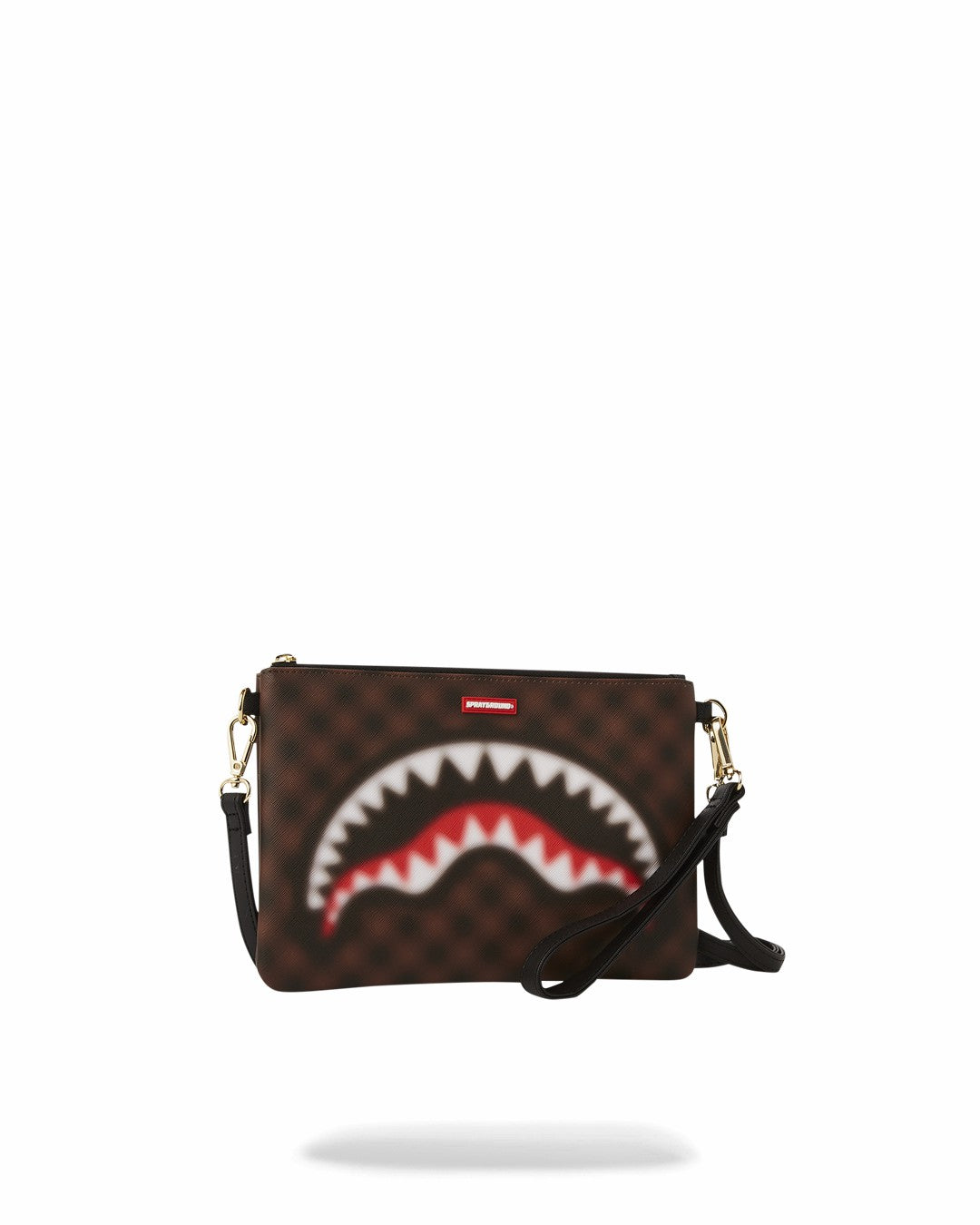 SHARKS IN PARIS BLUR EFFECT CROSSOVER CLUTCH