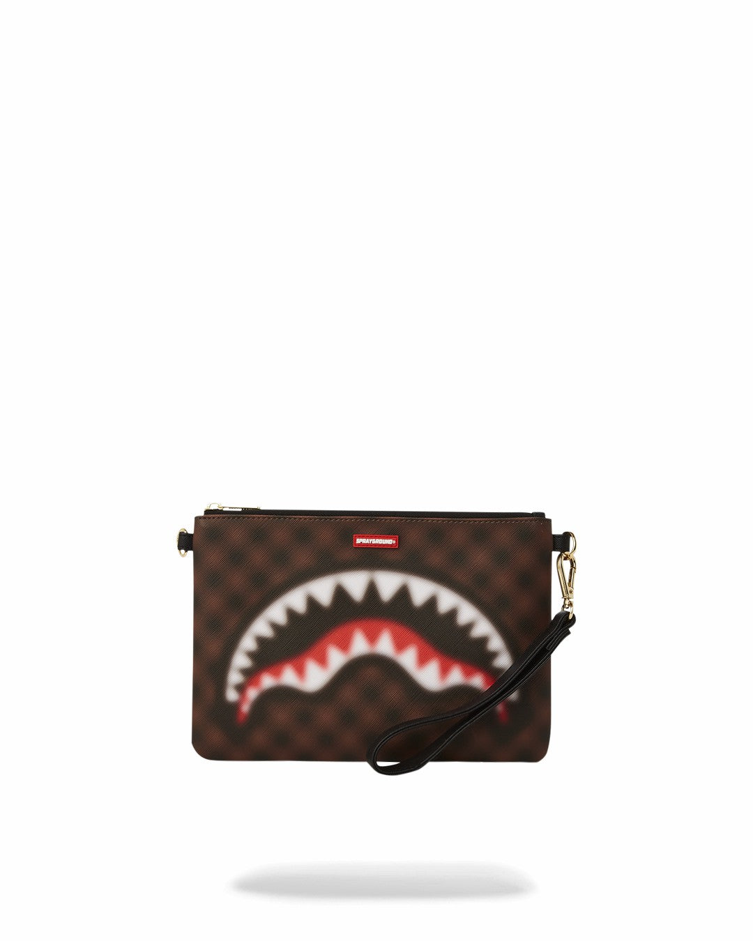 SHARKS IN PARIS BLUR EFFECT CROSSOVER CLUTCH